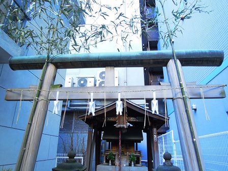 池洲神社の鳥居2