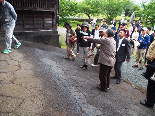 前回5月のフォーラムでの見学会の様子