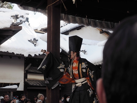 三番叟を踏む 茂山童司 P1030163 三番叟を踏む 茂山童司 P1030163