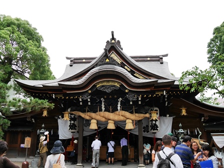 櫛田神社本殿正面P2140037