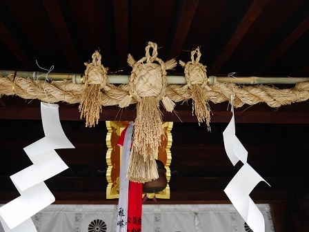 萱野神社 蓑亀