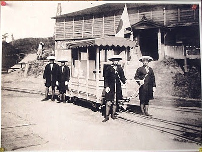 御召しトロッコ・豊川油田