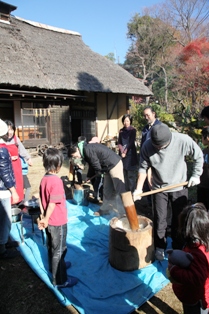 餅つき